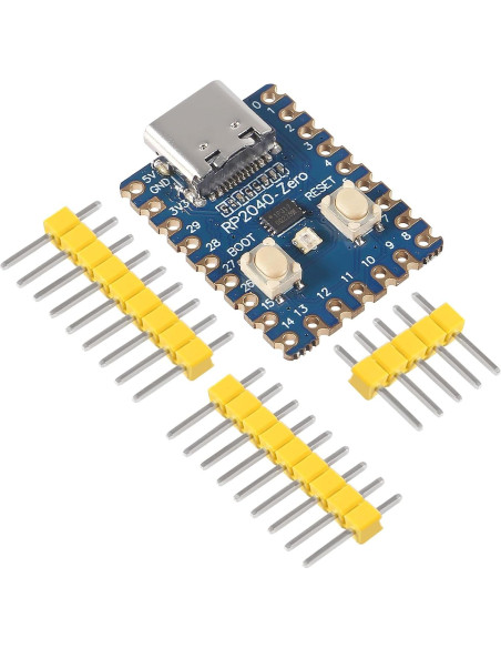 3PCS Módulo RP2040-Zero DWEII USB-C 2MB Flash 9g