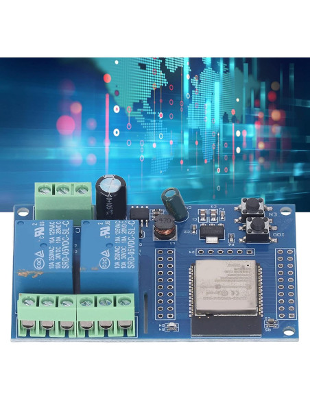 Módulo de Relé 2 Canales 5V Walfront 4M Programable