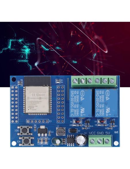 Módulo de Relé 2 Canales 5V Walfront 4M Programable