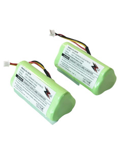 Batería Recargable Ni-MH ZZcell 2-Pack para Escáner Motorola LS4278