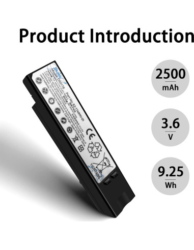 Batería de Reemplazo 2500mAh para Escáner Zebra DS8178