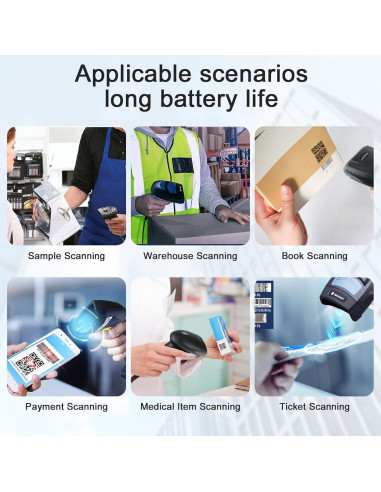 Batería de Litio-Ion 3150mAh para Zebra DS22 DS2278