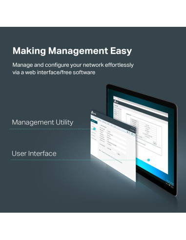 Switch Gigabit TP-Link 16 Puertos TL-SG1016DE Metal 0.91kg