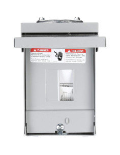 Caja de Interruptores Exteriores Siemens 60 Amperios Gris 2