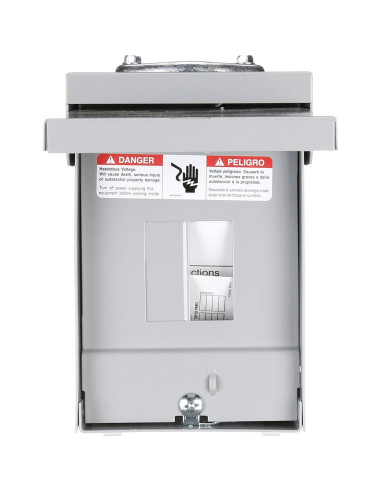 Caja de Interruptores Exteriores Siemens 60 Amperios Gris