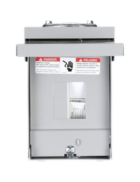 Caja de Interruptores Exteriores Siemens 60 Amperios Gris