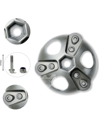 Cubo de Rueda Turbina Eólica Marsrock 3 Aspas 1000W