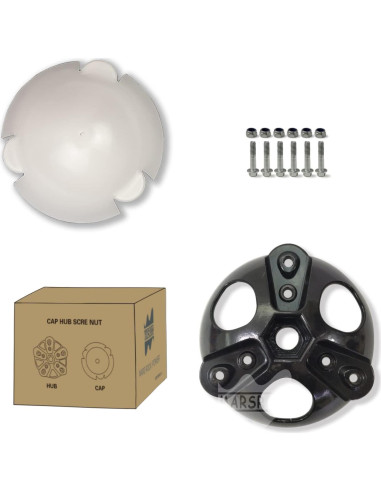 Cubo de Rueda Turbina Eólica Marsrock 3 Aspas 1000W