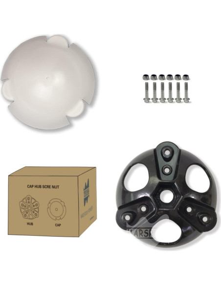 Cubo de Rueda Turbina Eólica Marsrock 3 Aspas 1000W