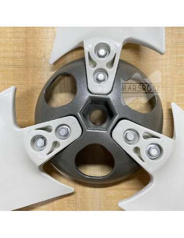 Cubo de Rueda Turbina Eólica Marsrock 3 Aspas 1000W