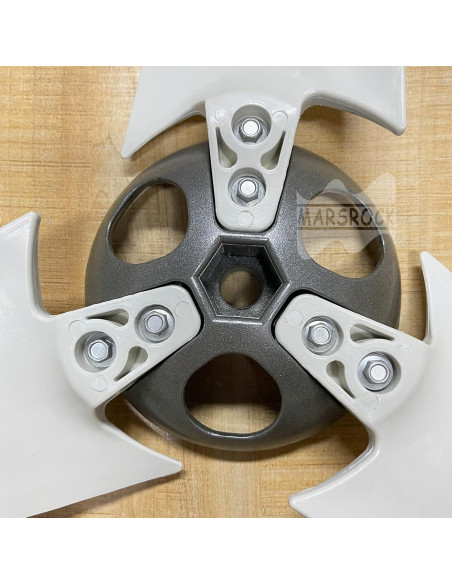 Cubo de Rueda Turbina Eólica Marsrock 3 Aspas 1000W