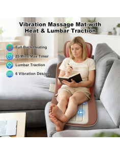 Alfombrilla de Masaje Completo Comrelax HY-8832 con Calor 146x62 cm 2