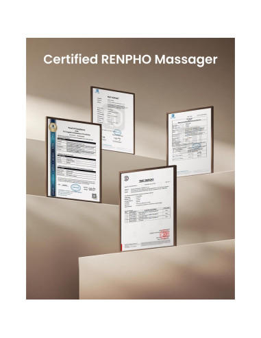 Masajeador de pies RENPHO con calor y 3 modos de compresión