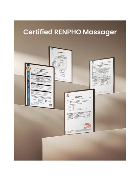 Masajeador de pies RENPHO con calor y 3 modos de compresión