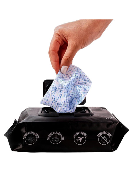 Toallitas Limpiadoras Shoozas - Paquete de 2 (60 Toallitas) para Zapatos