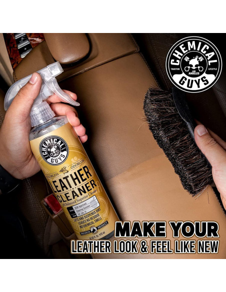 Kit de limpieza y acondicionador de cuero Chemical Guys 10 piezas