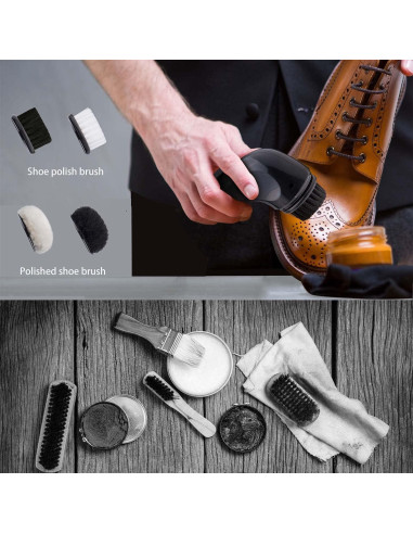 Cepillo Limpiador Eléctrico de Zapatos Sansent - Kit Completo