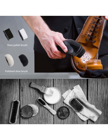 Cepillo Limpiador Eléctrico de Zapatos Sansent - Kit Completo