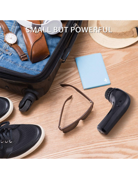 Cepillo Limpiador Eléctrico de Zapatos Sansent - Kit Completo