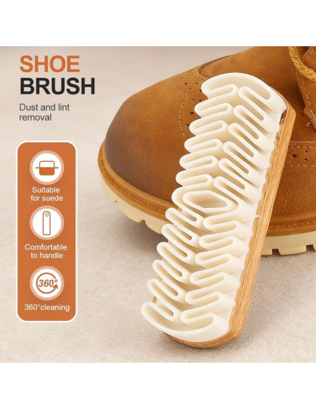 Cepillo y Borrador de Ante Genérico 2025 - Limpieza Suave para Zapatos