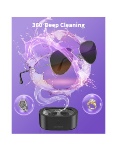 Limpiador Ultrasónico de Joyas Jeatone 600ml Negro Profesional 2