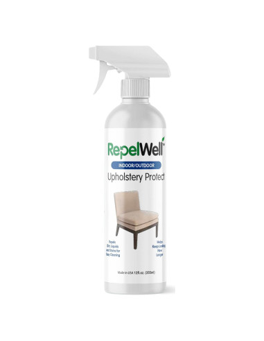 Spray Repelente de Manchas RepelWell 12oz Ecológico para Tapicería