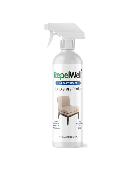 Spray Repelente de Manchas RepelWell 12oz Ecológico para Tapicería