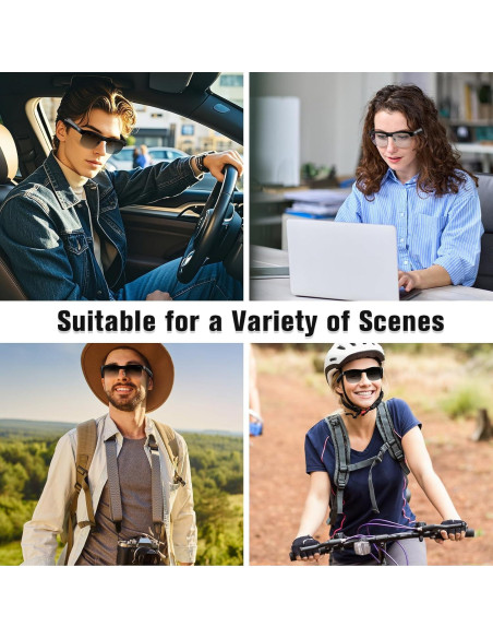 Gafas de Sol Bluetooth Polarizadas Unisex con Protección UV