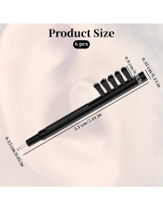 Kit de limpieza para audífonos Notoke - 6 cepillos y herramientas 2