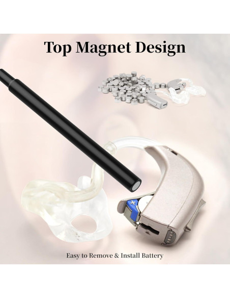 Kit de limpieza para audífonos Notoke - 6 cepillos y herramientas