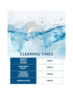 Limpiador Ultrasónico Portátil AMTAST CE-9600 3-5L 110V 2