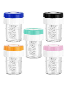 5 Paquetes Estuche Limpiador Lentes de Contacto YKuzLx 90g