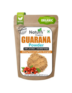 Polvo de Guaraná Orgánico Naturfi 100g - Superalimento Vegano