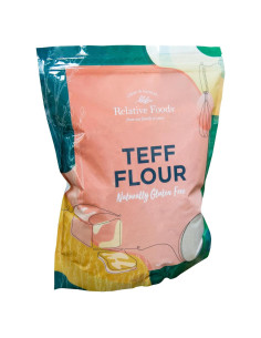 Harina de Teff Marrón Marfil Relative Foods 2.27 kg Sin Gluten