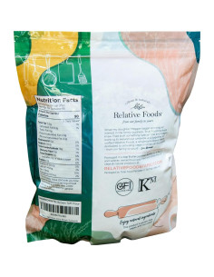Harina de Teff Marrón Marfil Relative Foods 2.27 kg Sin Gluten 2