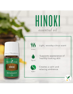 Aceite Esencial de Hinoki Young Living 5 ml - Aroma Calmante 2