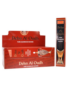 Incienso Nandita Dehn Al Oudh 340g Varitas Aromáticas