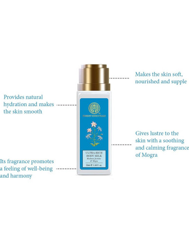 Leche Corporal Ultra Rica Forest Essentials Jazmín 50ml