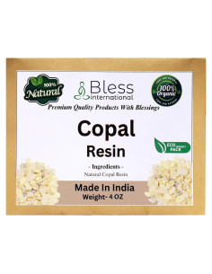 Resina de Copal Blanco 100% Pura Bless International 113g
