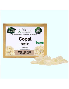 Resina de Copal Blanco 100% Pura Bless International 113g 2