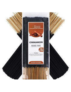 Incienso Natural Canela Bless International 100 Bastones 250g