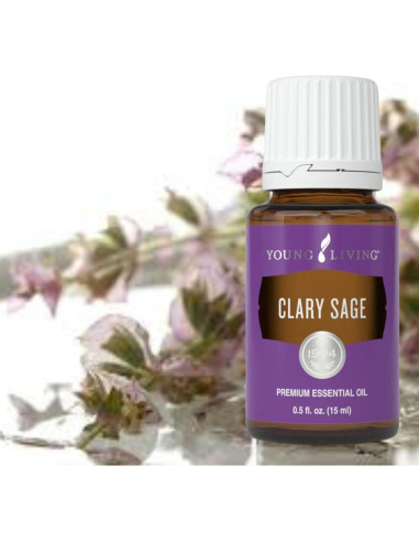 Aceite Esencial de Salvia Clary Young Living 15 ml - Aromaterapia Femenina