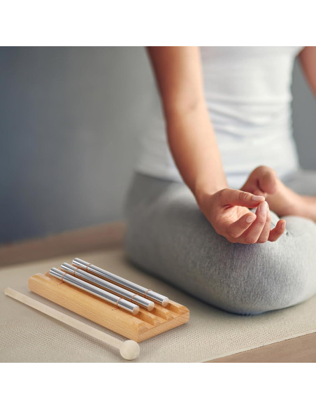 Set de Campanas de Meditación Tosnail con Mazo y Bolsas