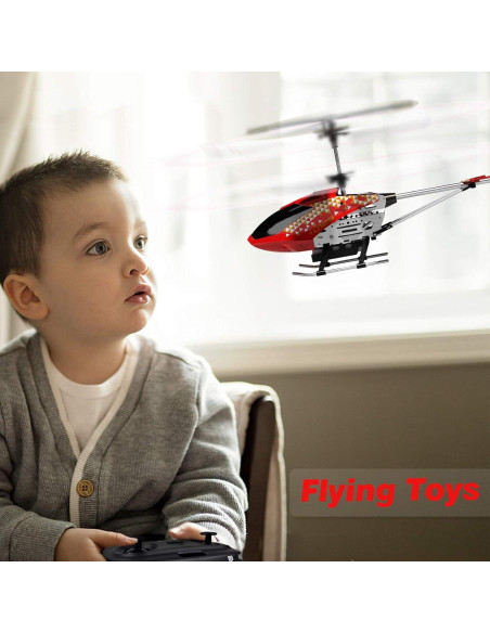 Helicóptero RC Udirc U12S Rojo con Cámara y Control APP