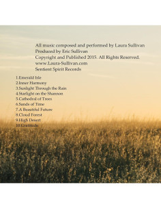 CD de Música Relajante Laura Sullivan - Calma Interior 2015 2