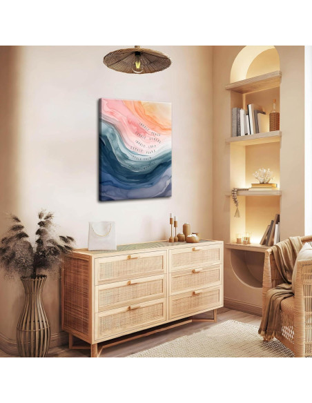 Arte de Pared Salud Mental YHCTHT Lienzo 40.64x30.48 cm