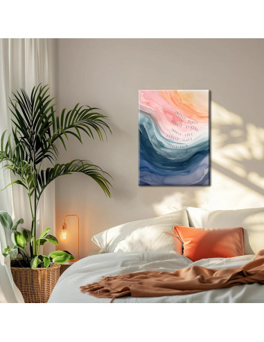 Arte de Pared Salud Mental YHCTHT Lienzo 40.64x30.48 cm