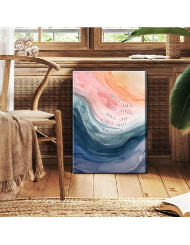 Arte de Pared Salud Mental YHCTHT Lienzo 40.64x30.48 cm