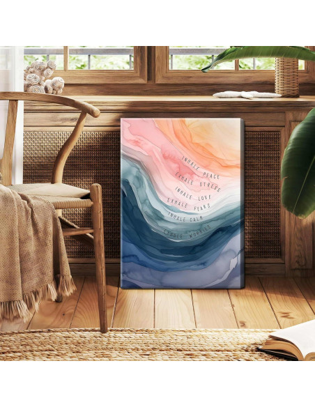 Arte de Pared Salud Mental YHCTHT Lienzo 40.64x30.48 cm