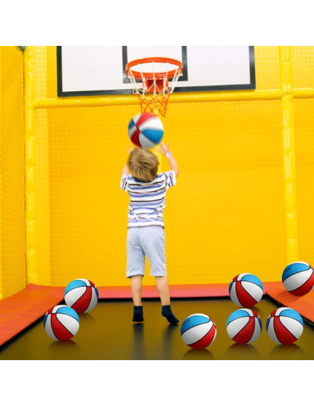 Paquete de 8 Balones de Baloncesto Mini Outus 17.78 cm